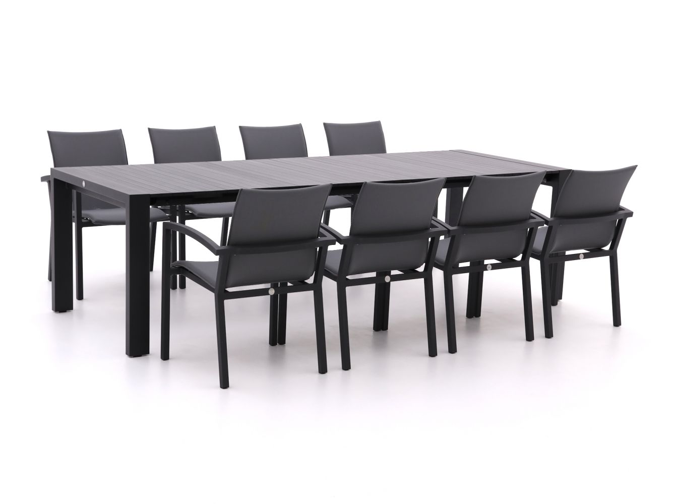 SUNS Verona/Rialto 262 cm GartenmöbelSet ausziehbar 9teilig stapelbar