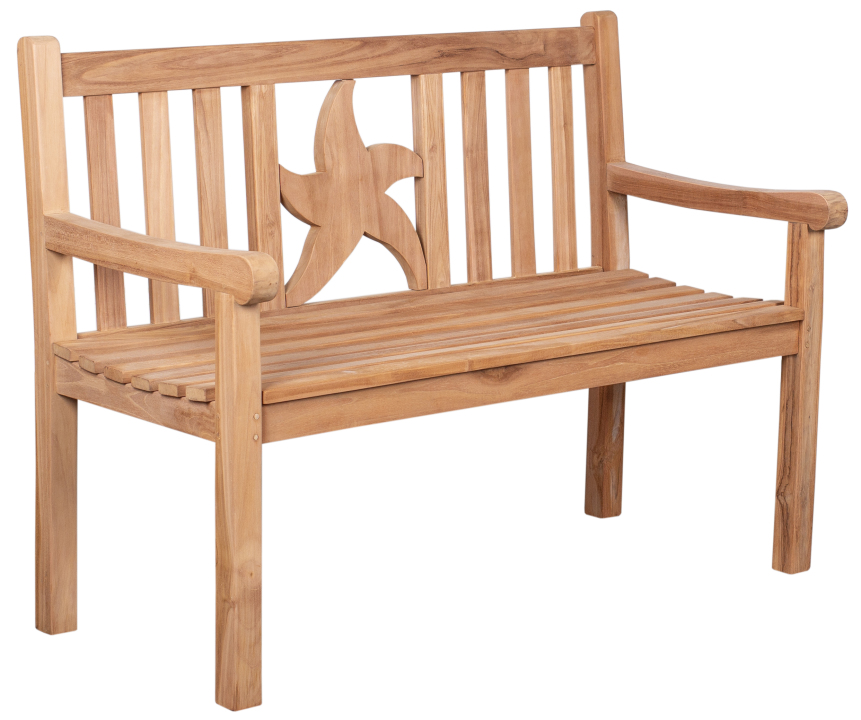 Gartenbank Seestern Teak GartenmöbelHelden