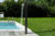 OUTTECH Gartendusche solar, schwarz, PVC/ABS-Kunststoff, 215 x 11 cm, mit 20l Wasserspeicher, gerade