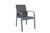 OUTFLEXX® Portofino Stuhl, anthrazit, Aluminium, 56,5 x 66 x 88cm, inkl. Polster
